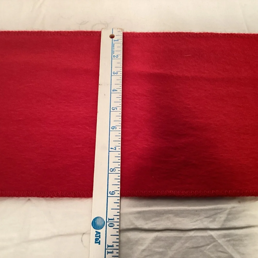 Men’s Alpaca Camargo scarf rich red color made in Peru Men’s Womens Unisex